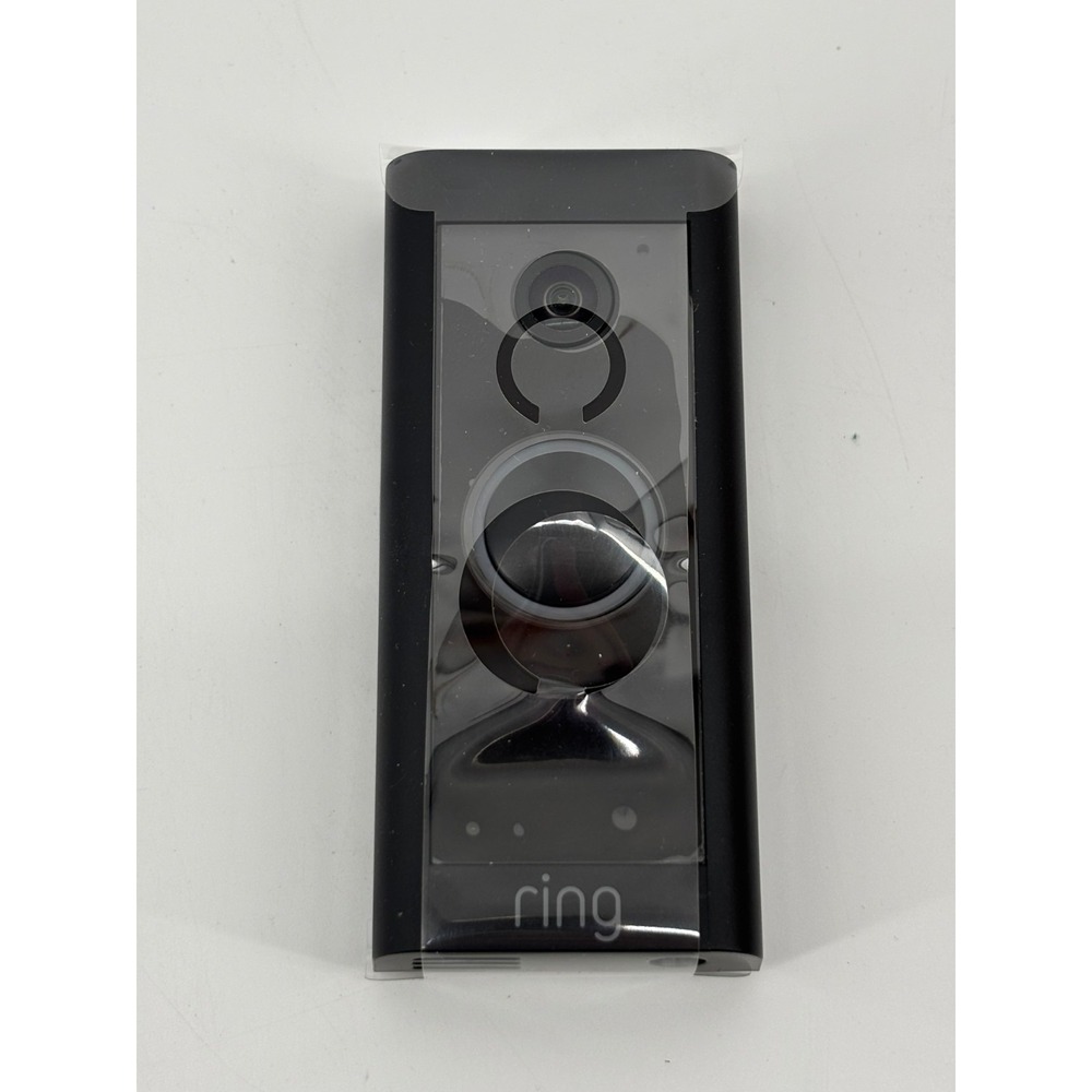 Ring 5AT3T5 Audio Video Wired Doorbell Black With Pro Spare Parts 1080p HD NWB